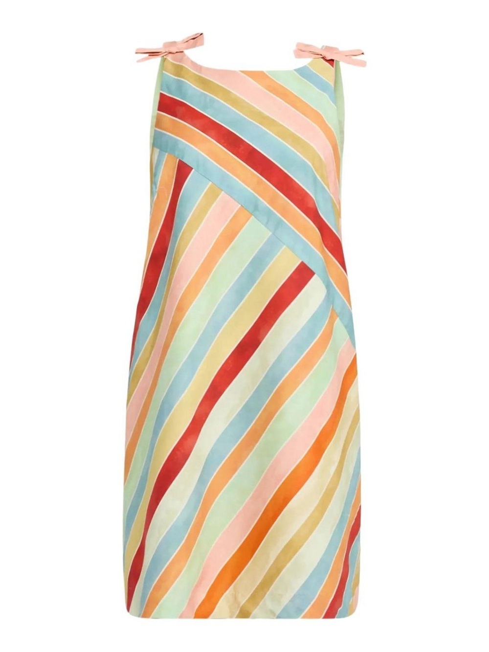 NWT Mestiza New York Payton Mini Dress In Cabana Stripe ~ Size Large - Picture 3 of 14